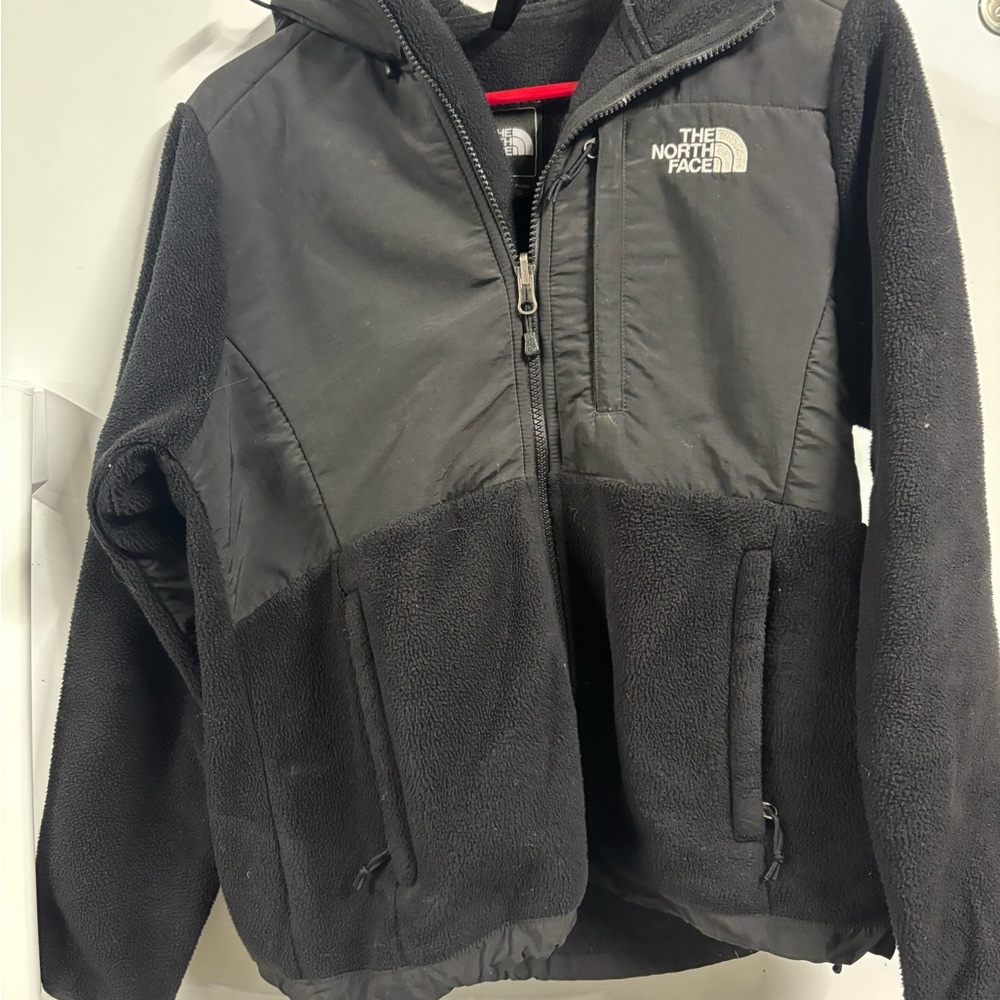 The North Face Black Hooded Fleece Jacket